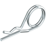 Federstecker DIN 11024, Stahl verzinkt
