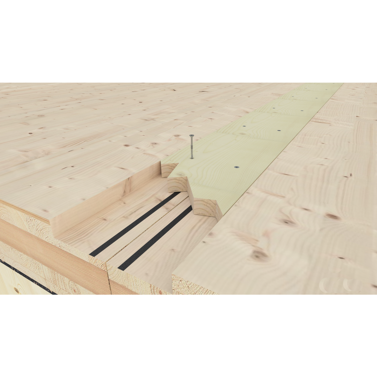 FÖRCH Holzbauschrauben Teilgewinde Senkkopf 90° verzinkt 4,5 x 60 20 Ant.gr 